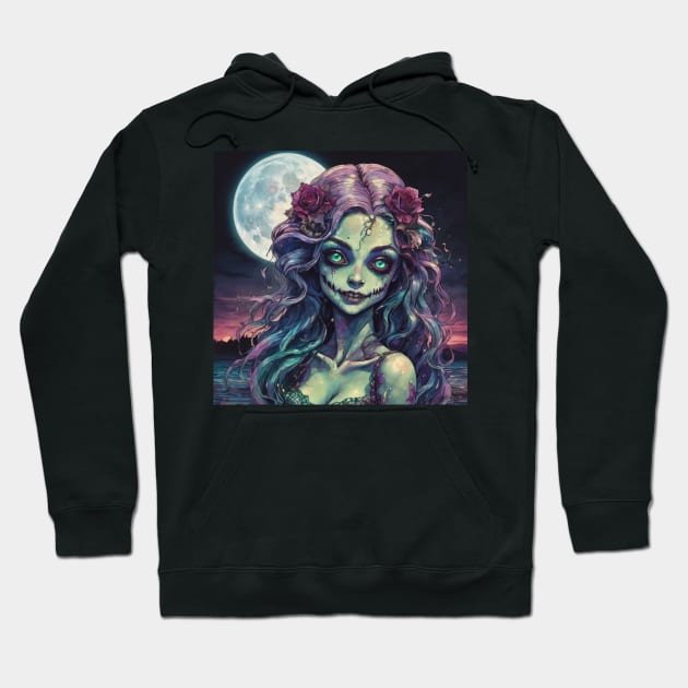 Zombie art design illustration Hoodie by nonagobich